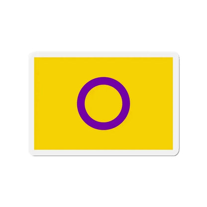 Intersex Pride Flag - Refrigerator Magnet 3 Inch - The Sticker Space