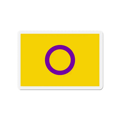 Intersex Pride Flag - Refrigerator Magnet 4 Inch - The Sticker Space