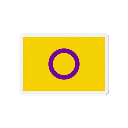 Intersex Pride Flag - Refrigerator Magnet 6 Inch - The Sticker Space