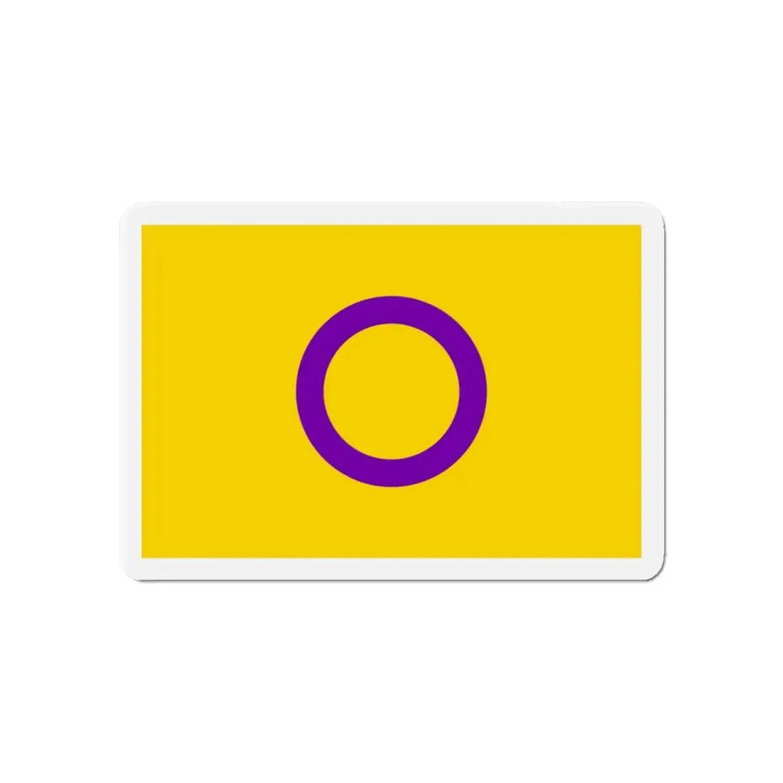 Intersex Pride Flag - Refrigerator Magnet - The Sticker Space