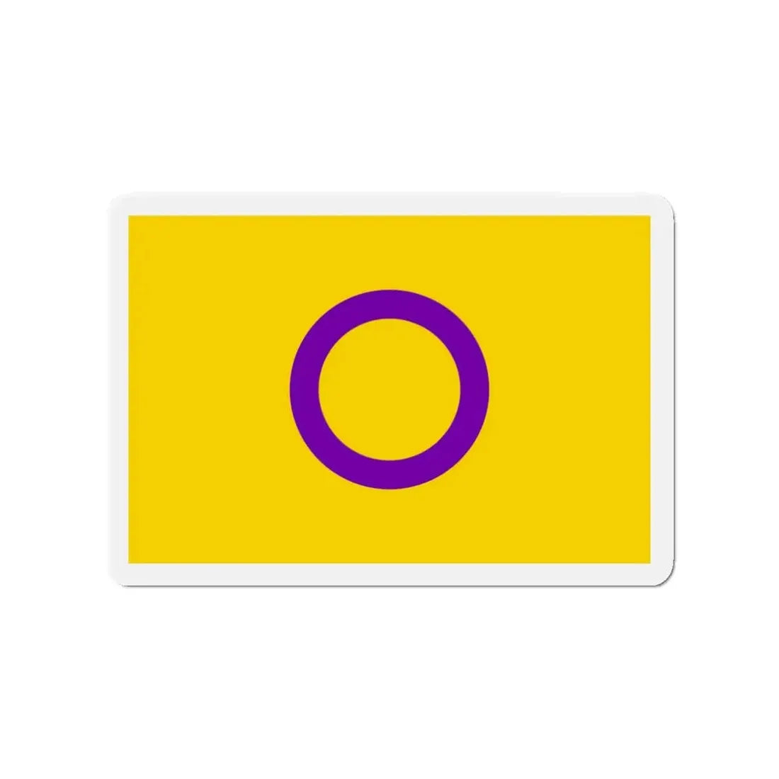 Intersex Pride Flag - Refrigerator Magnet - The Sticker Space