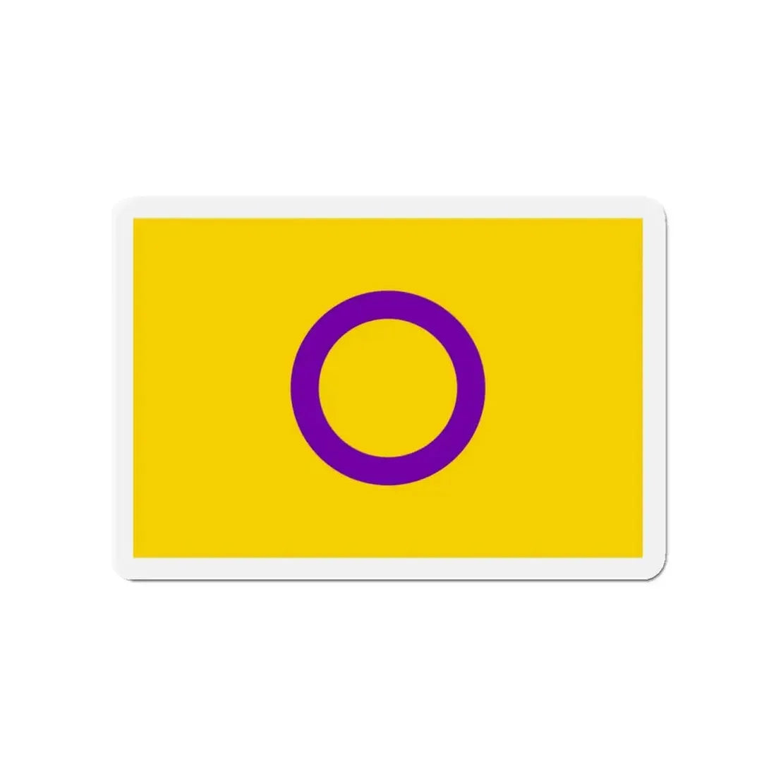Intersex Pride Flag - Refrigerator Magnet - The Sticker Space