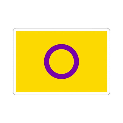 Intersex Pride Flag STICKER Vinyl Die-Cut Decal 2 Inch - The Sticker Space