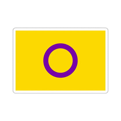Intersex Pride Flag STICKER Vinyl Die-Cut Decal 3 Inch - The Sticker Space