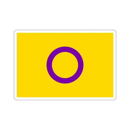 Intersex Pride Flag STICKER Vinyl Die-Cut Decal-4 Inch-The Sticker Space