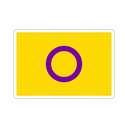 Intersex Pride Flag STICKER Vinyl Die-Cut Decal 5 Inch - The Sticker Space