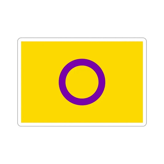 Intersex Pride Flag STICKER Vinyl Die-Cut Decal 6 Inch - The Sticker Space