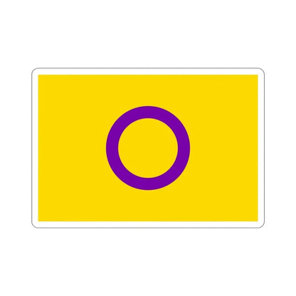 Intersex Pride Flag STICKER Vinyl Die-Cut Decal - The Sticker Space