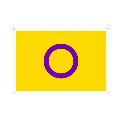 Intersex Pride Flag STICKER Vinyl Die-Cut Decal - The Sticker Space