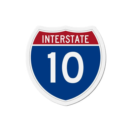 Interstate 10 (U.S. Highways) Refrigerator Magnet - The Sticker Space