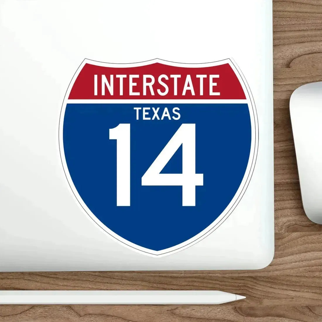 Interstate 14 (U.S. Highways) STICKER Vinyl Die-Cut Decal - The Sticker Space