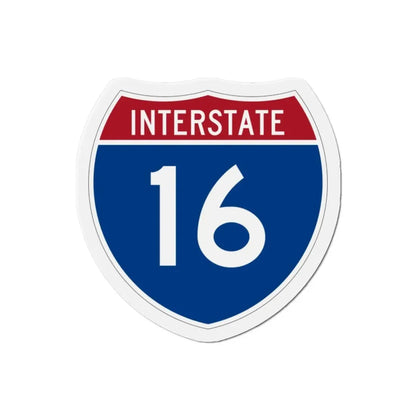Interstate 16 (U.S. Highways) Refrigerator Magnet - The Sticker Space