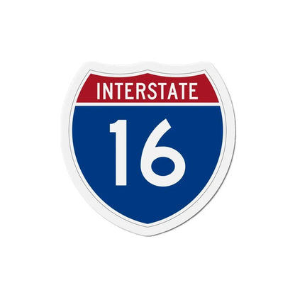 Interstate 16 (U.S. Highways) Refrigerator Magnet - The Sticker Space