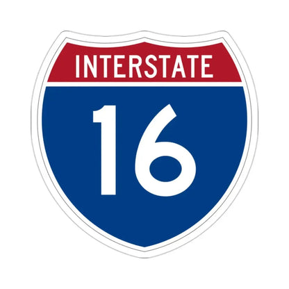 Interstate 16 (U.S. Highways) STICKER Vinyl Die-Cut Decal 2 Inch - The Sticker Space