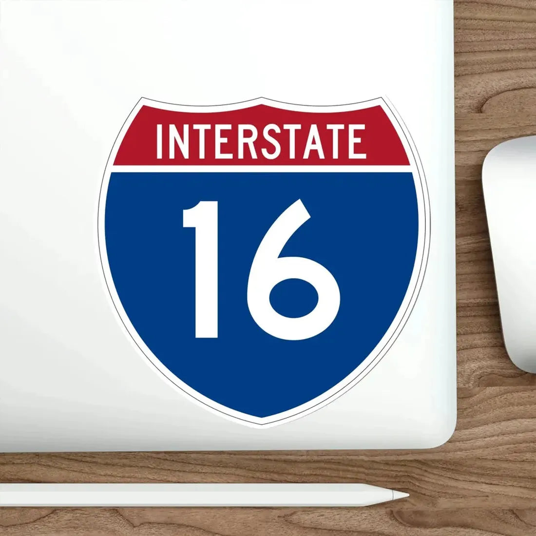 Interstate 16 (U.S. Highways) STICKER Vinyl Die-Cut Decal - The Sticker Space