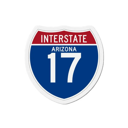 Interstate 17 (U.S. Highways) Refrigerator Magnet - The Sticker Space
