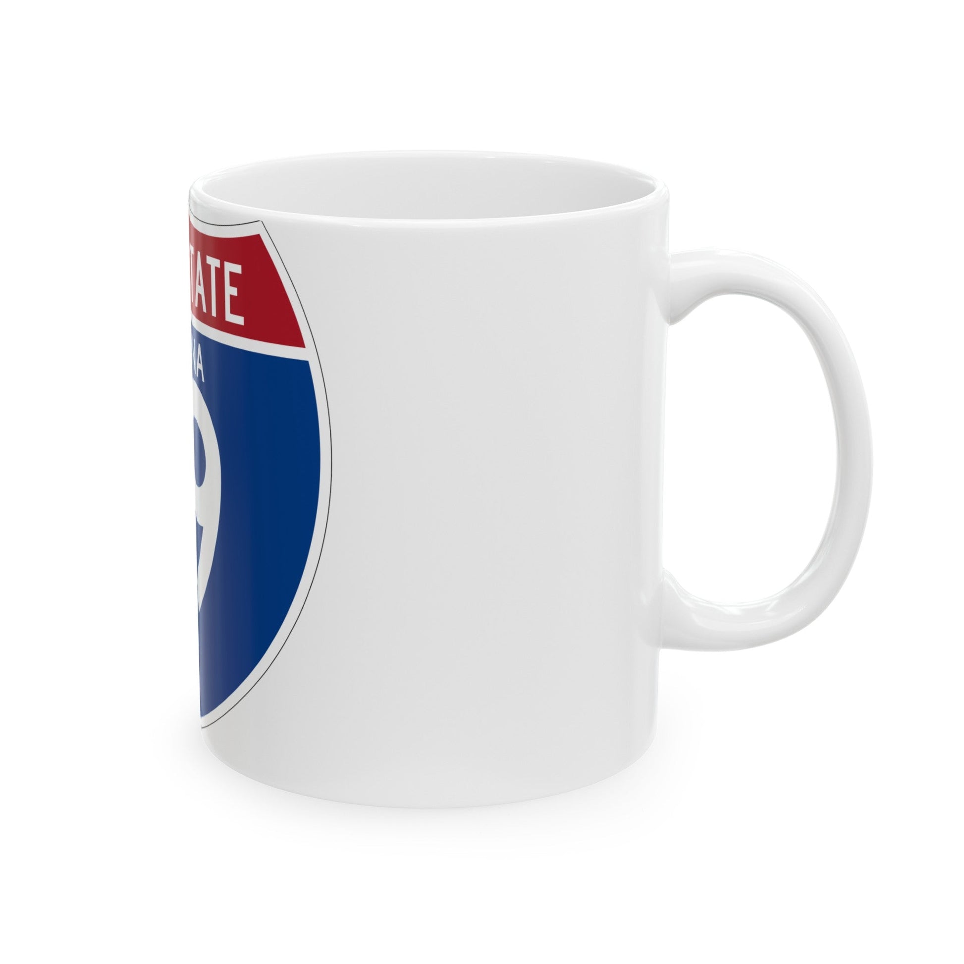 Interstate 19 (U.S. Highways) White Coffee Mug-The Sticker Space