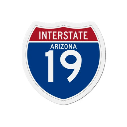 Interstate 19 (U.S. Highways) Refrigerator Magnet 2 Inch - The Sticker Space