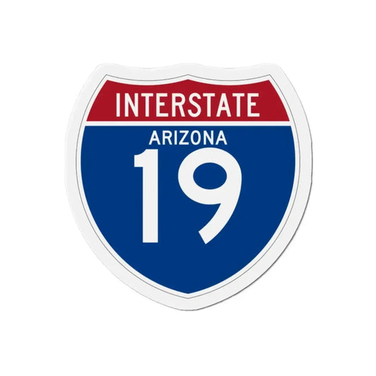 Interstate 19 (U.S. Highways) Refrigerator Magnet 2 Inch - The Sticker Space