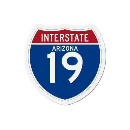 Interstate 19 (U.S. Highways) Refrigerator Magnet 3 Inch - The Sticker Space