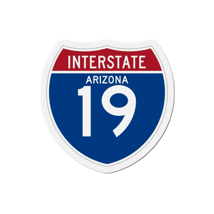 Interstate 19 (U.S. Highways) Refrigerator Magnet 3 Inch - The Sticker Space