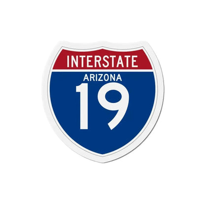 Interstate 19 (U.S. Highways) Refrigerator Magnet 6 Inch - The Sticker Space
