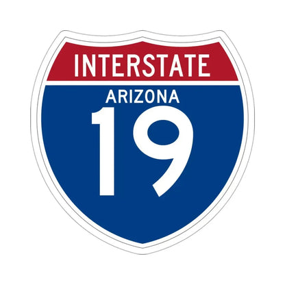 Interstate 19 (U.S. Highways) STICKER Vinyl Die-Cut Decal 3 Inch - The Sticker Space