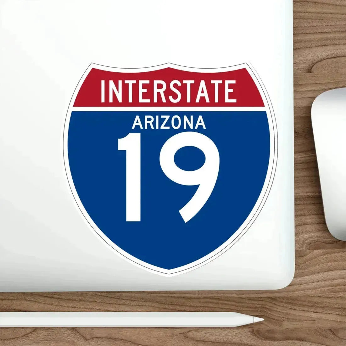 Interstate 19 (U.S. Highways) STICKER Vinyl Die-Cut Decal - The Sticker Space