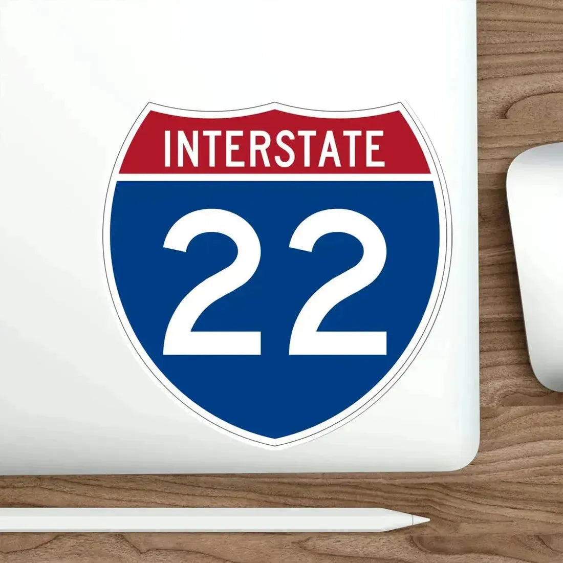 Interstate 22 (U.S. Highways) STICKER Vinyl Die-Cut Decal - The Sticker Space