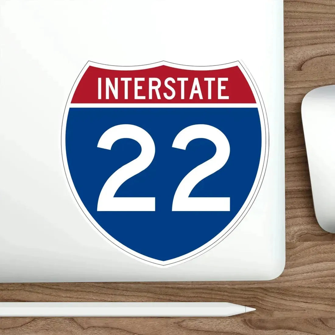 Interstate 22 (U.S. Highways) STICKER Vinyl Die-Cut Decal - The Sticker Space