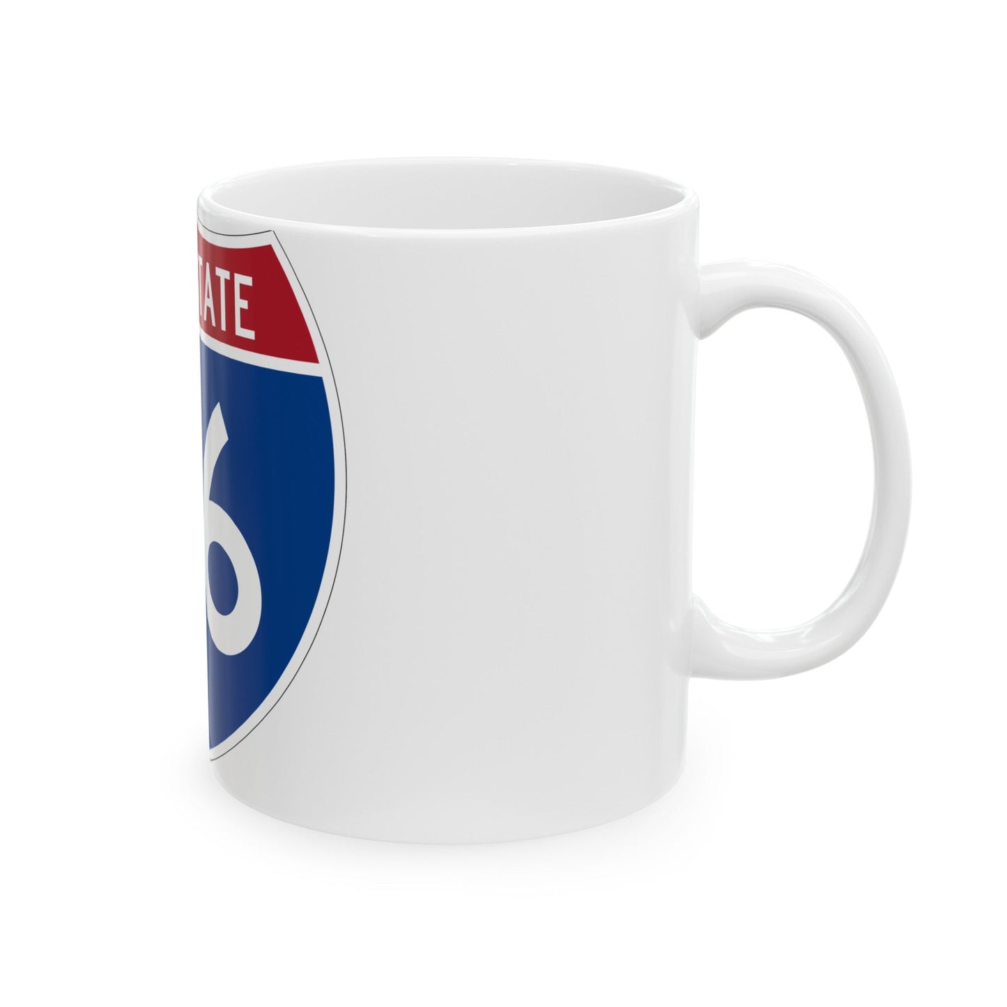 Interstate 26 (U.S. Highways) White Coffee Mug-The Sticker Space