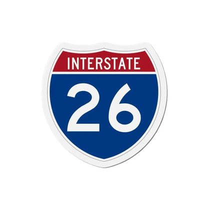Interstate 26 (U.S. Highways) Refrigerator Magnet 5 Inch - The Sticker Space