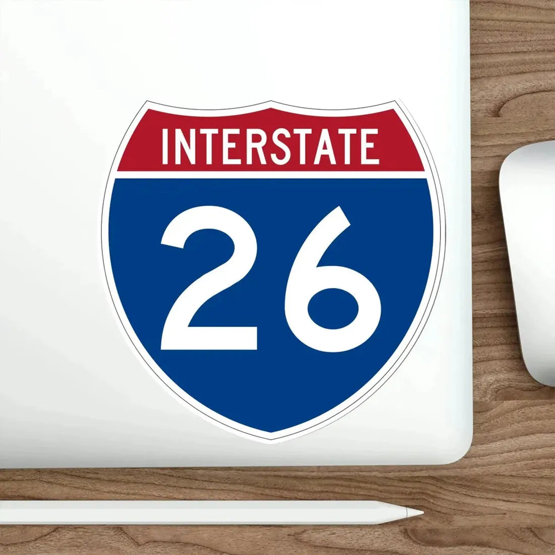 Interstate 26 (U.S. Highways) STICKER Vinyl Die-Cut Decal - The Sticker Space