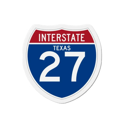 Interstate 27 (U.S. Highways) Refrigerator Magnet 2 Inch - The Sticker Space