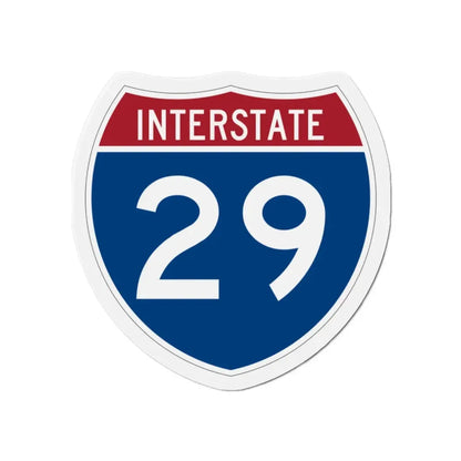 Interstate 29 (U.S. Highways) Refrigerator Magnet 2 Inch - The Sticker Space