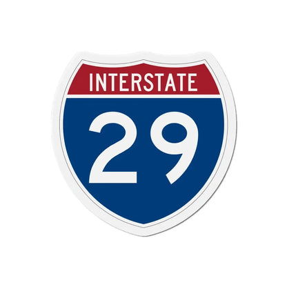 Interstate 29 (U.S. Highways) Refrigerator Magnet 4 Inch - The Sticker Space
