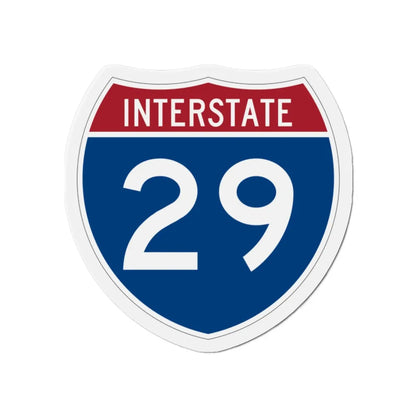 Interstate 29 (U.S. Highways) Refrigerator Magnet - The Sticker Space