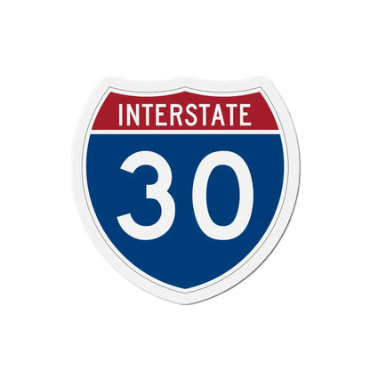 Interstate 30 (U.S. Highways) Refrigerator Magnet 4 Inch - The Sticker Space