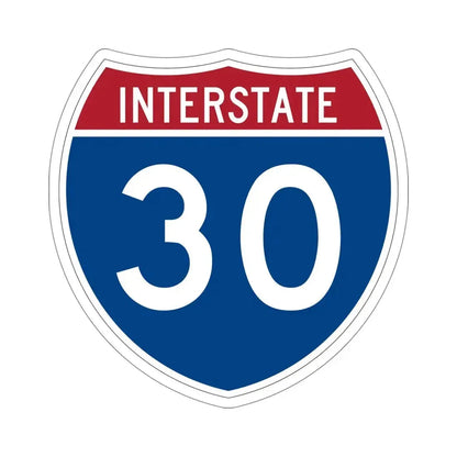 Interstate 30 (U.S. Highways) STICKER Vinyl Die-Cut Decal 5 Inch - The Sticker Space