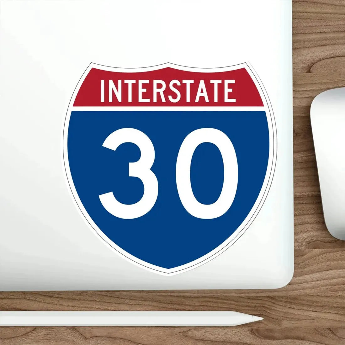 Interstate 30 (U.S. Highways) STICKER Vinyl Die-Cut Decal - The Sticker Space