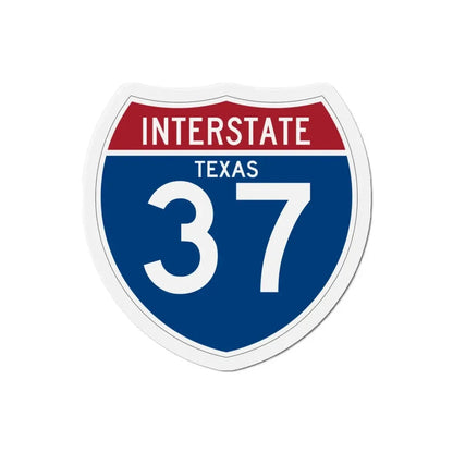 Interstate 37 (U.S. Highways) Refrigerator Magnet 3 Inch - The Sticker Space