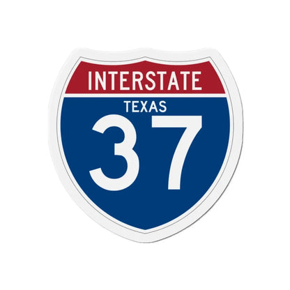 Interstate 37 (U.S. Highways) Refrigerator Magnet - The Sticker Space