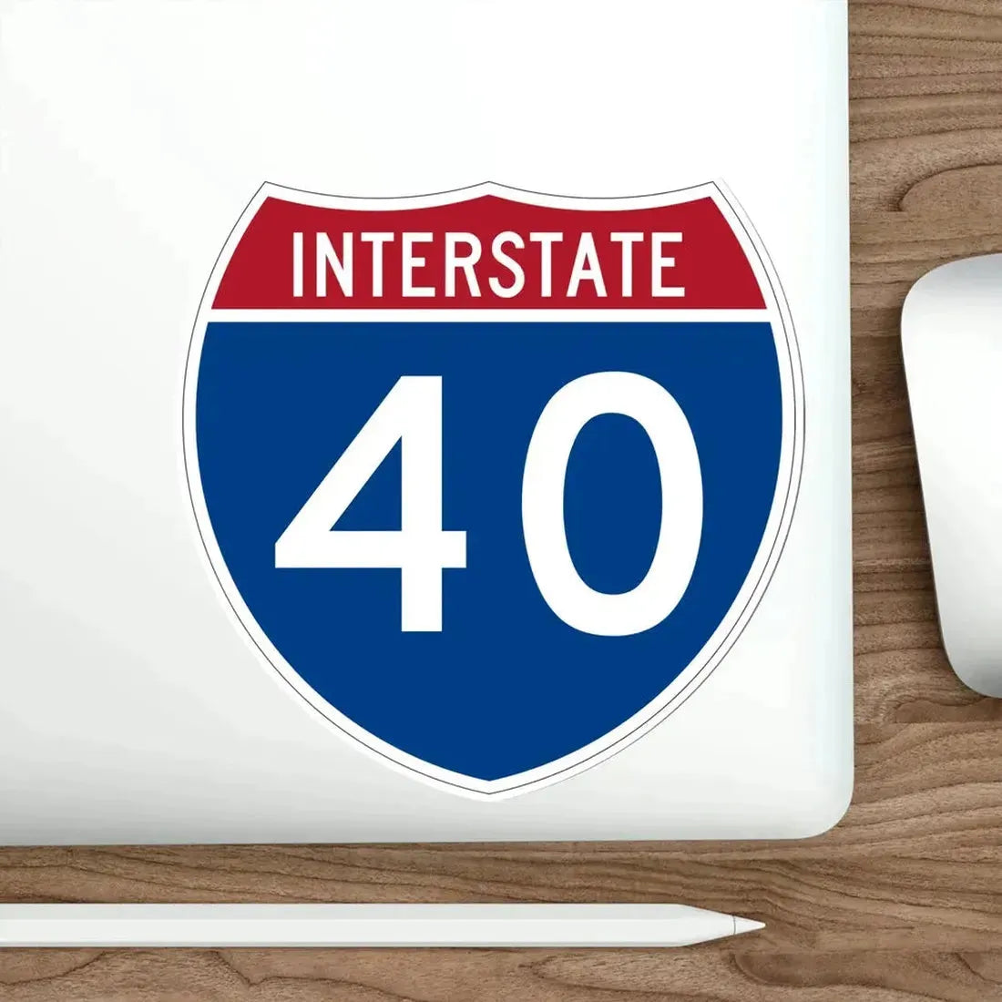 Interstate 40 (U.S. Highways) STICKER Vinyl Die-Cut Decal - The Sticker Space