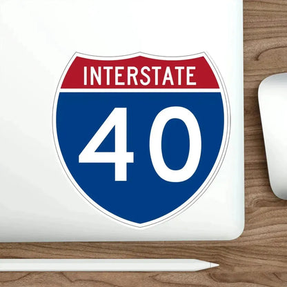 Interstate 40 (U.S. Highways) STICKER Vinyl Die-Cut Decal - The Sticker Space