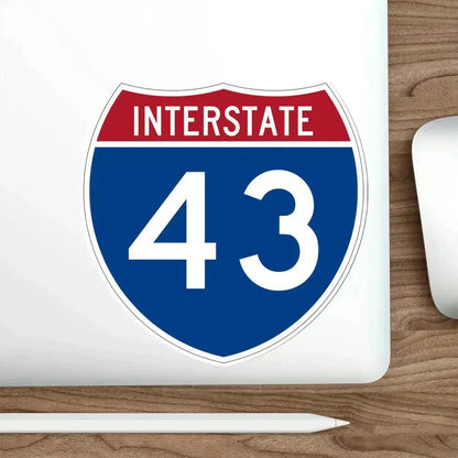 Interstate 43 (U.S. Highways) STICKER Vinyl Die-Cut Decal - The Sticker Space