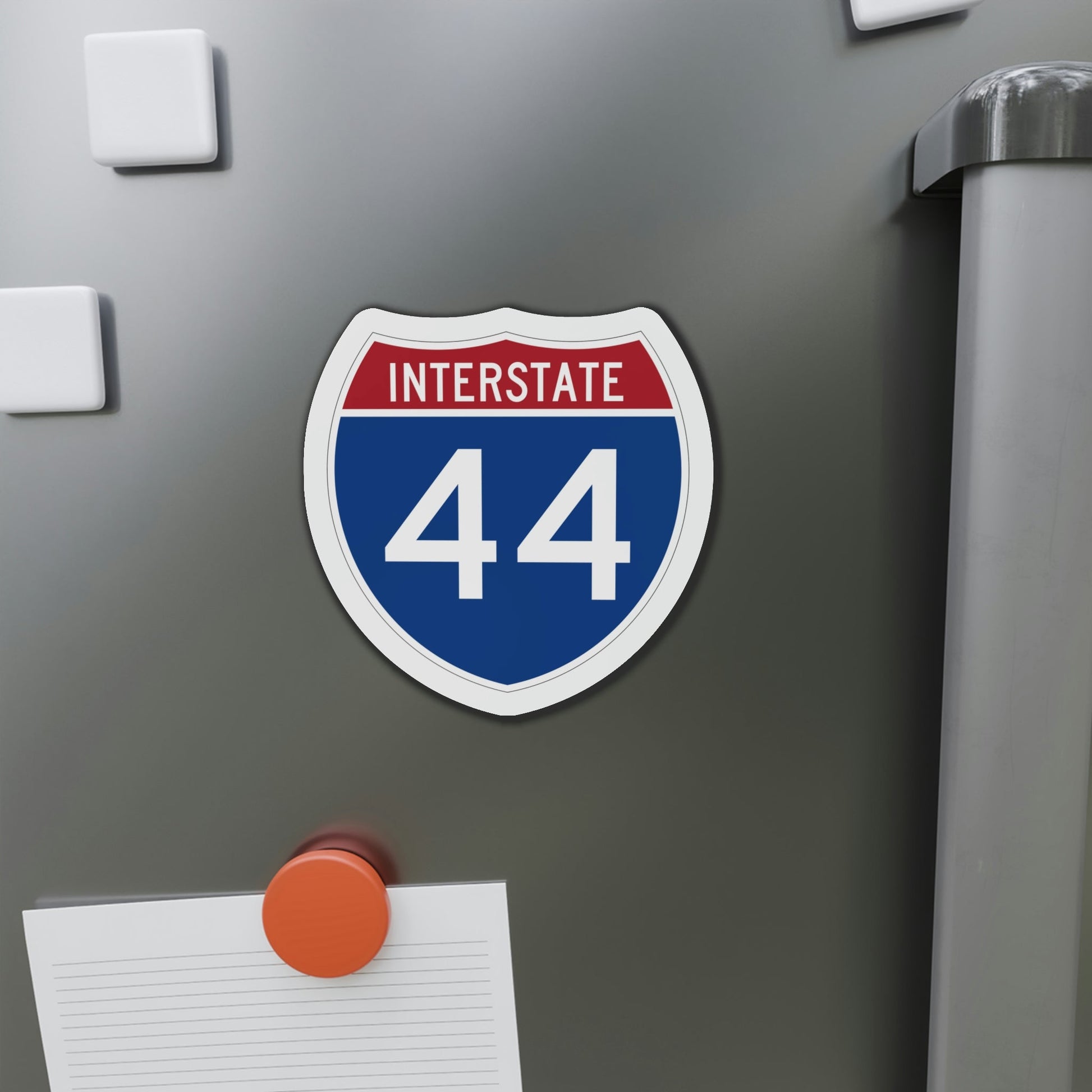 Interstate 44 (U.S. Highways) Die-Cut Magnet-The Sticker Space