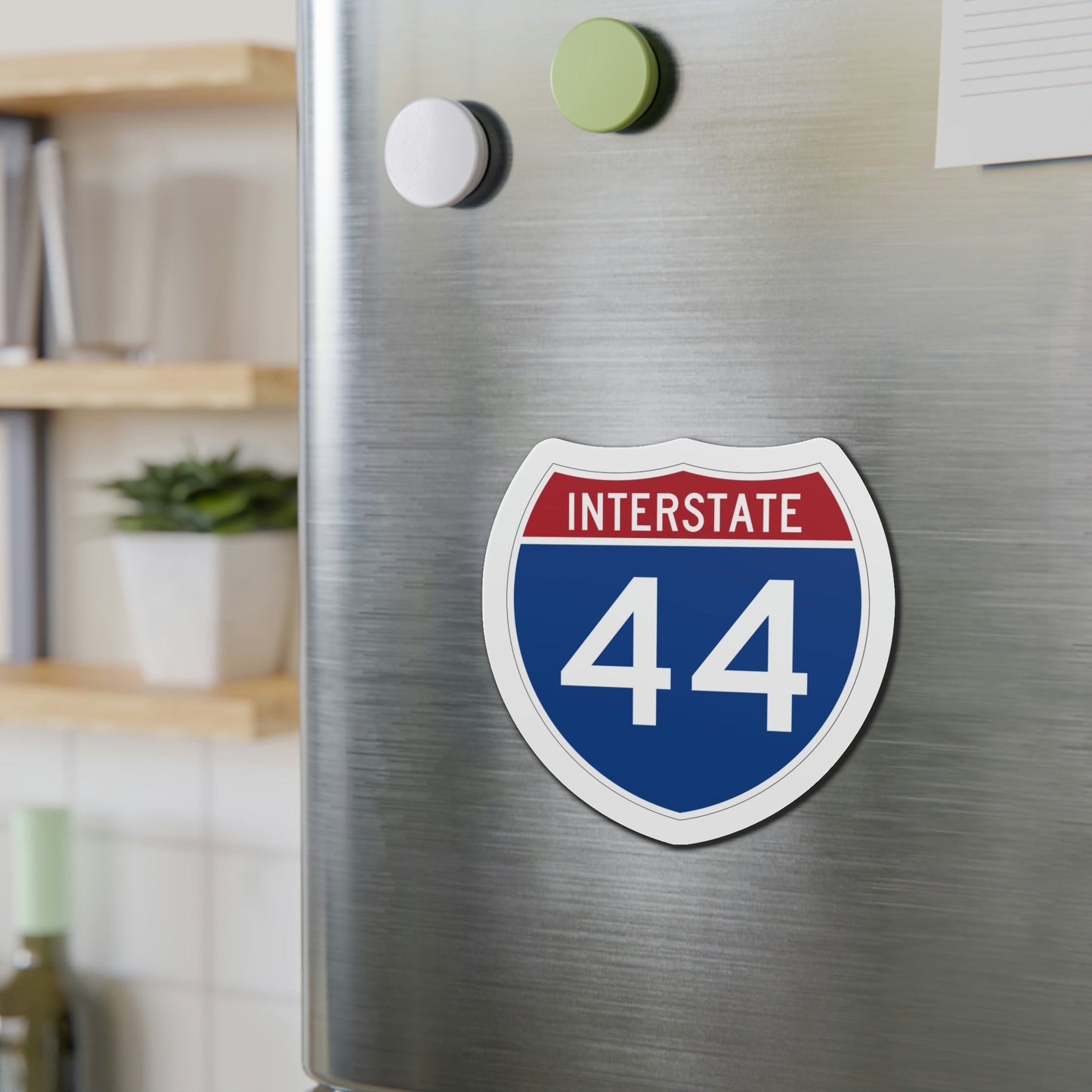 Interstate 44 (U.S. Highways) Die-Cut Magnet-The Sticker Space