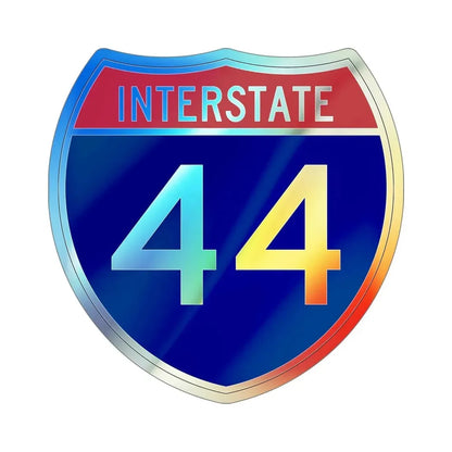 Interstate 44 (U.S. Highways) Holographic STICKER Die-Cut Vinyl Decal - The Sticker Space