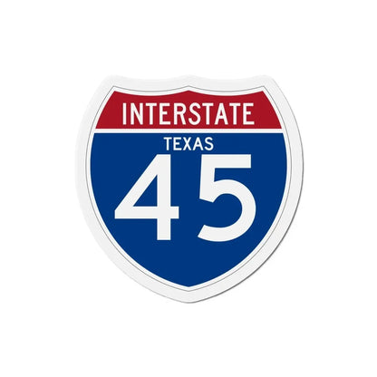 Interstate 45 (U.S. Highways) Refrigerator Magnet - The Sticker Space