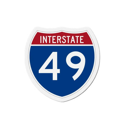 Interstate 49 (U.S. Highways) Refrigerator Magnet 4 Inch - The Sticker Space